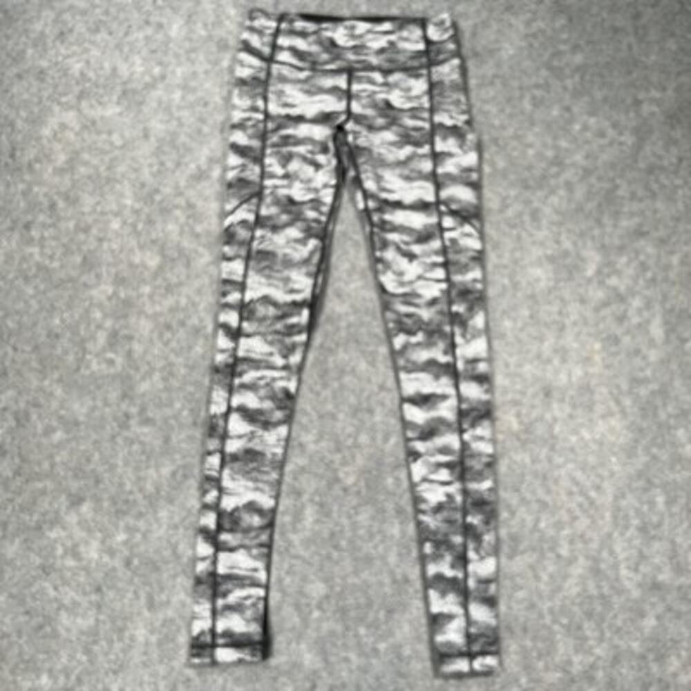 Lululemon Pants Womens 4 Gray Speed Type V Hazy Days Ankle Leggings Athletic